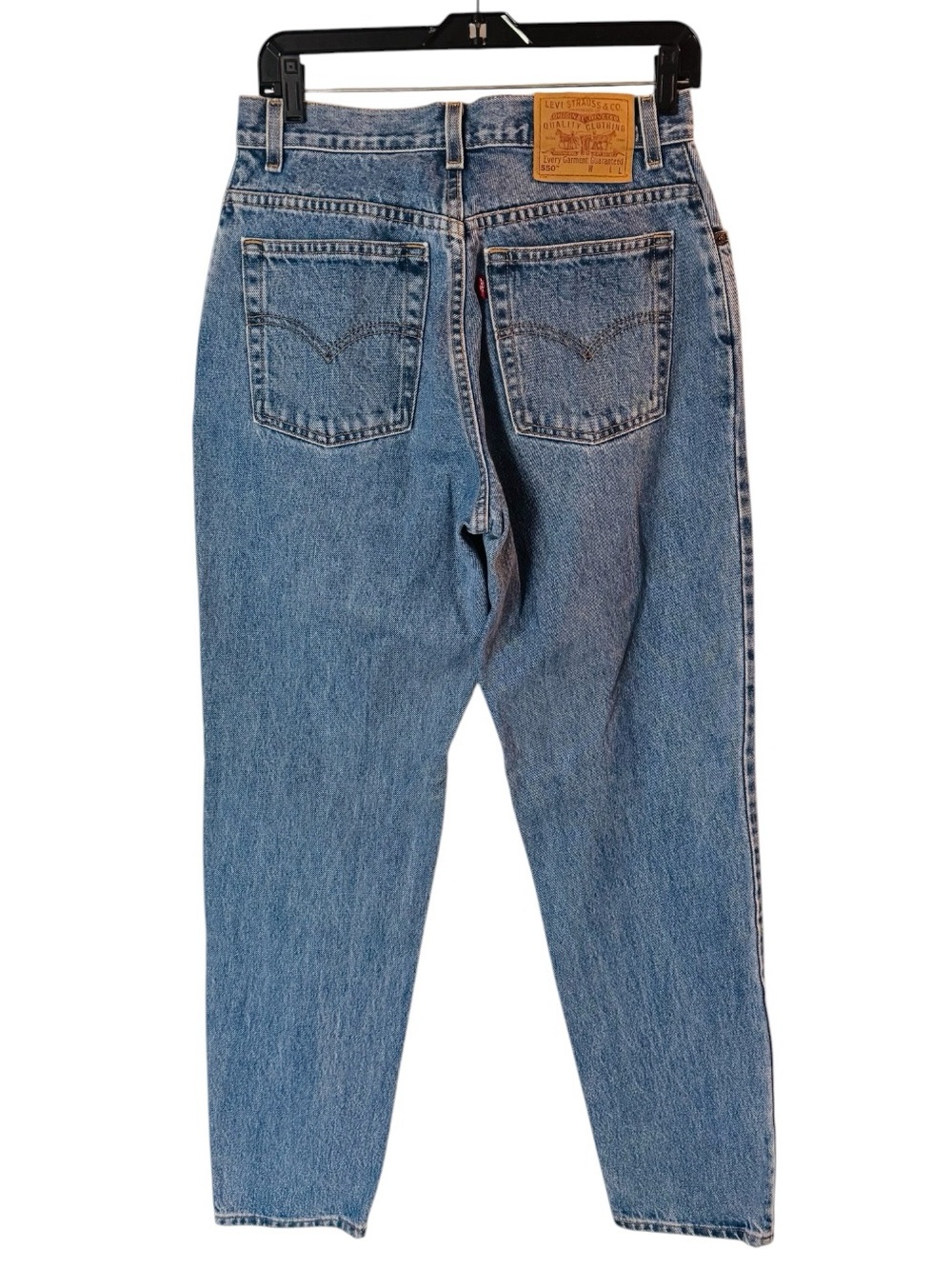 LEVI’S 550 Jeans Blue High Rise Straight Women’s Size 28